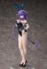 Hyperdimension Neptunia Purple Heart Bare Leg Bunny Ver. 1/4 Scale Plastic Painted Complete Figure