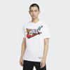 Nike Basketball Logo Print Crew Neck Tee Men Tops White DD9373-100