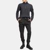 STONE ISLAND Svetr s logem a vysokým límcem, melírovaný antracitový, pánské topy, šedý 8115516C1-V0M65