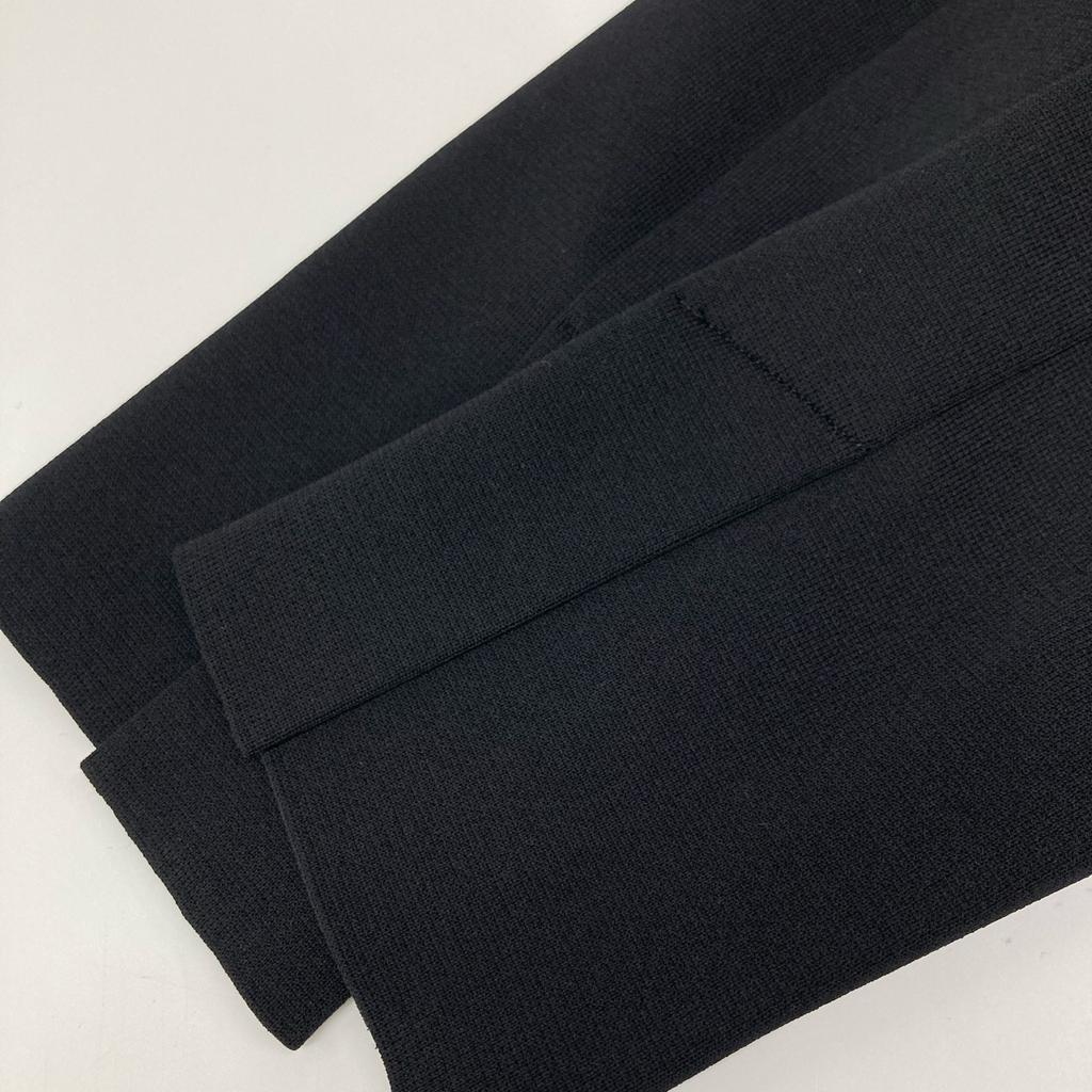 FETICO 24AW FTC244-0207 BLACK KNITTED TAILORED JACKET Jacket 1 blackUsed