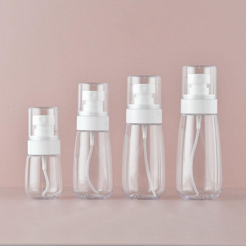 

30/60/100 мл Бутылки-спреи с ультрамелким распылением Дорожные Портативные Мини-размера Для увлажнения лица Заправляемые спиртом Косметический дозатор 1pc 30ml прозрачный