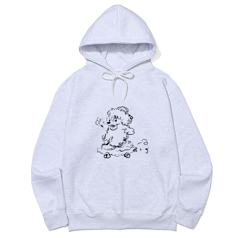 Curly Puppy Boarding Hoodie_3 Color