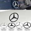 ABS Heck Stern Embleme Kofferraum Stern Logo Aufkleber Plakette für Mercedes Benz W204 W205 W206 W212 W213 W177 W176 W117 W222 W223