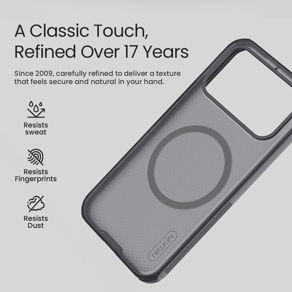 NILLKIN Magnetic Case For Redmi K100 Pro Max Built-in Magnet Airbag Bumper Shockproof CA4002
