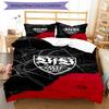 Vfb Fc Crest Printed Pattern Duvet Cover Set – includes 1 duvet cover and 2 matching pillowcases Bedroom decor Christmas gifts