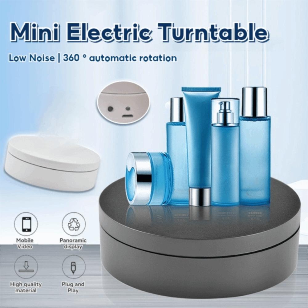 Elektryczny obrotowy stolik 360° Zmotoryzowany wizualizer biżuterii/kolekcjonerskich Wideo