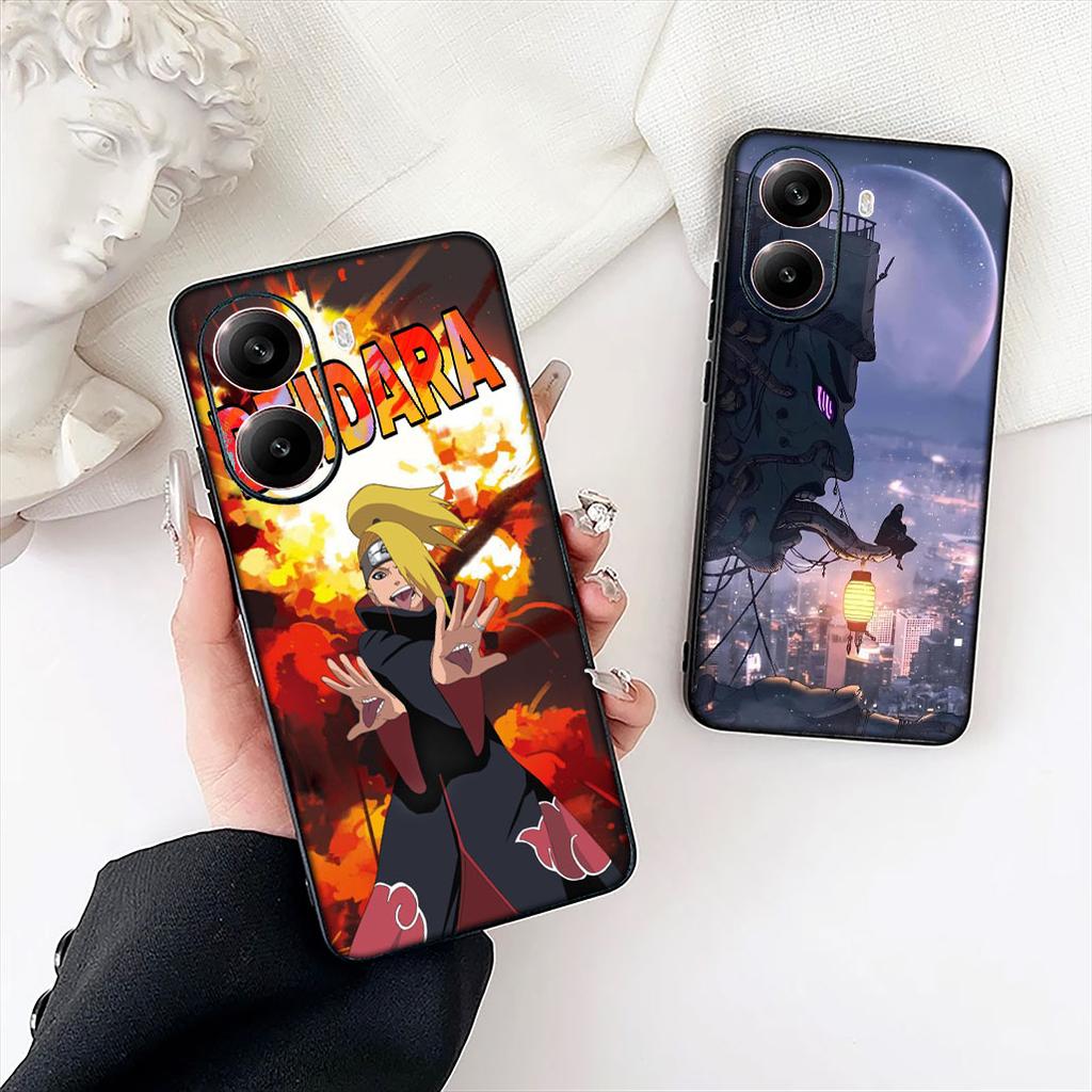 Narutos Deidara Uchiha Itachi Akatsuki Phone Case for Apple iPhone 12 13 Mini XS 11 Pro Max 7 8 Plus + XR 8+ X SE 2020 SE3 Cover