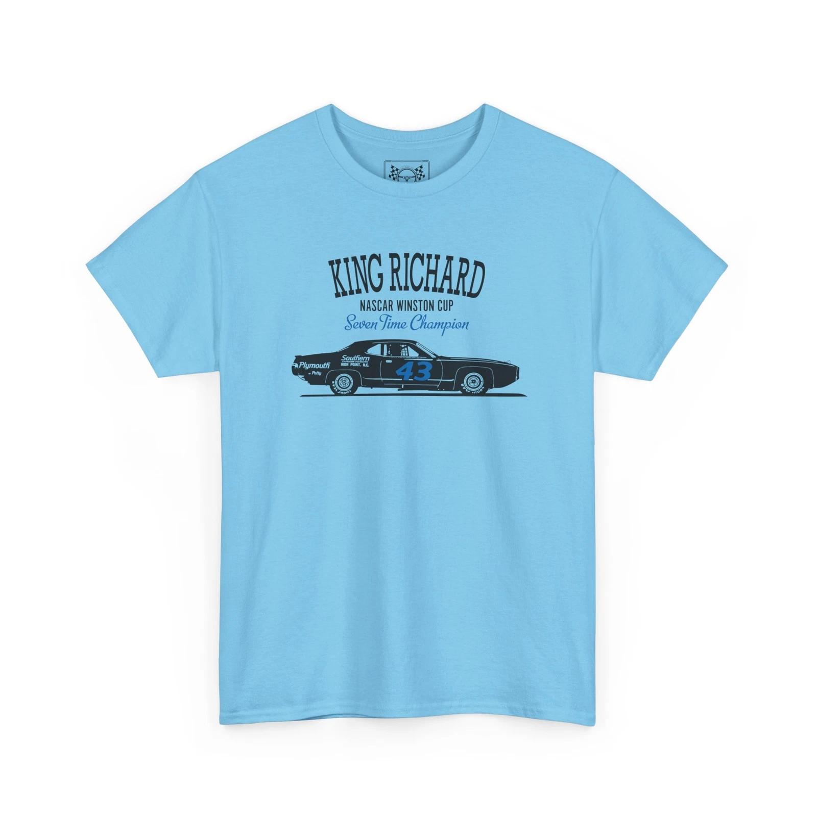 

The King Richard Petty Vintage T-Shirt - NASCAR Retro Design Tee - Race Fan Gift XL