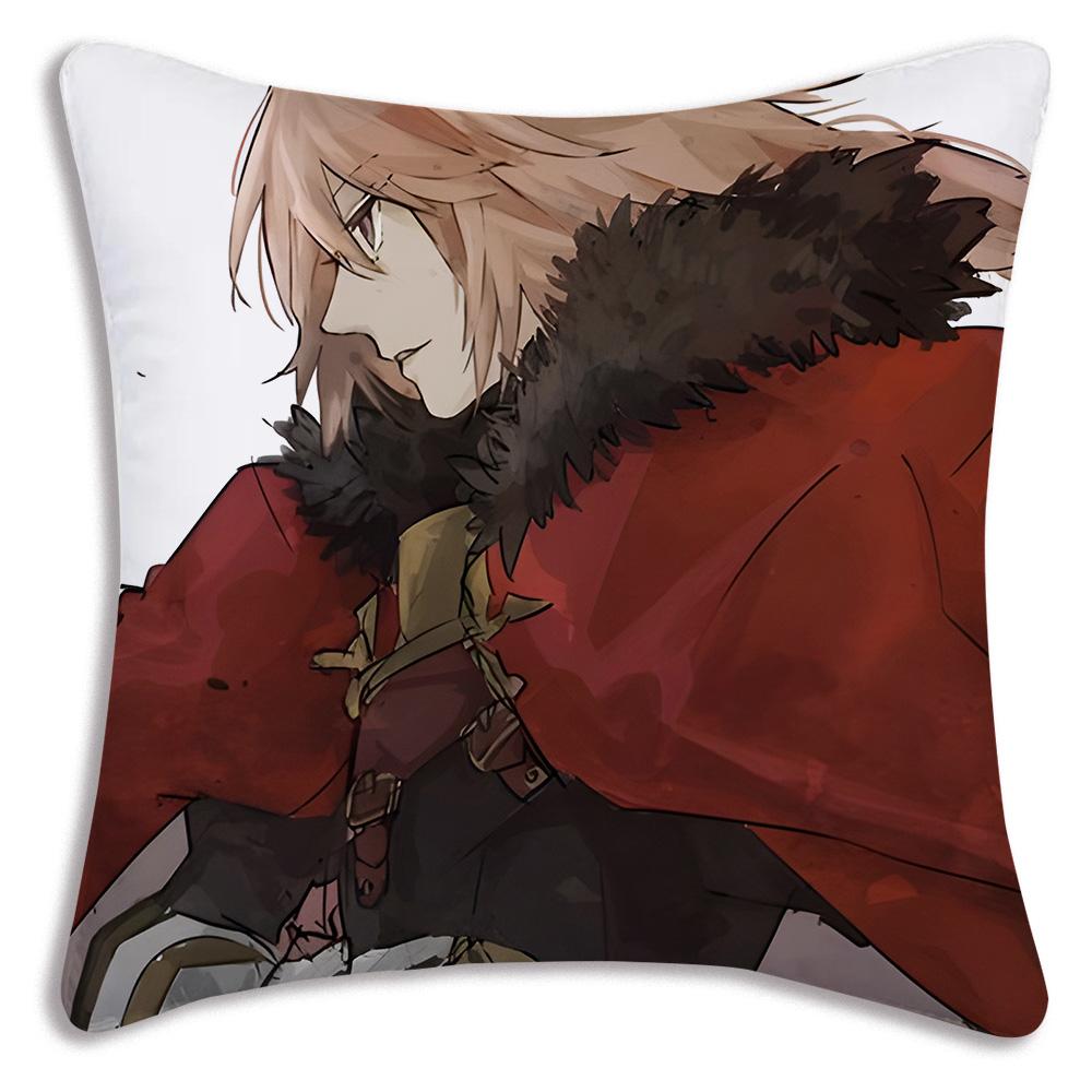 Anime F-Fate Apocrypha Astolfo Pillow Covers Cartoon Sofa Decorative Home Double-Sided Printing Short Plush Cute Cushion Cover