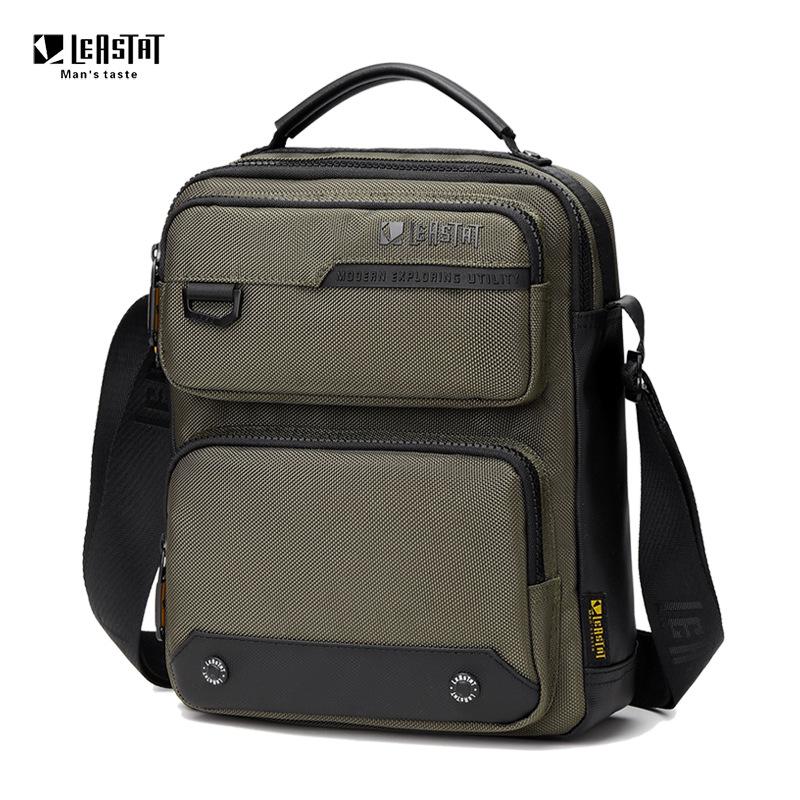 LEASTAT Men's Single Shoulder Fashionable Casual Oxford Cloth Multifunctional Crossbody Bag