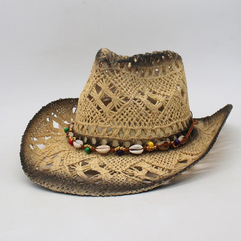 Hot Sunscreen Hat, Trendy Summer Woven Hat, Seaside Sunshade Hollow Bow Sun Hat