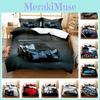 Stilvolles und lebhaftes 3D-digital bedrucktes Supercar-Bettwäscheset Direktverkauf des Herstellers