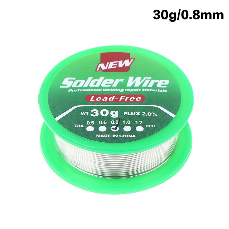 0,6/0,8/1 mm bleifreier Niedertemperatur-Flussmittelkern-Lötdraht Zinn Kein Waschen Kolophoniumkern-Lötdraht Sn99.3Cu0.7