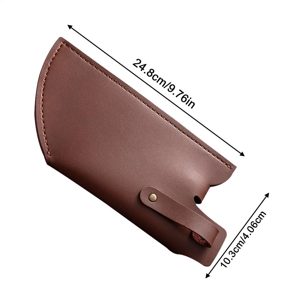 Chef Knifves Sheath Leather Chopper Cleaver Butcher Blade Guard Case Chef Knife Leather Covers Storage Bag