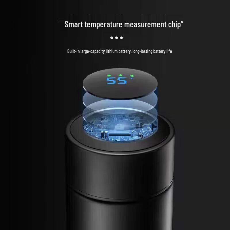 FUGUANG Smart Thermos Bottle with Temperature Display