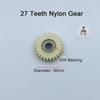 27T 28T 31T 36 Tooth Electric Car Nylon Gear for Electric Lithium Power Folding Car Motor Electric Bicycle
