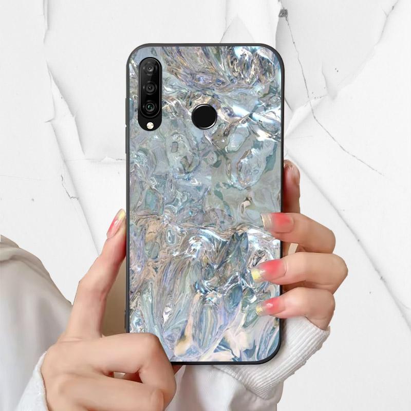 Phone Cover For Huawei P30 Lite Silicone Case MAR-LX1A Fashion Painted Shockproof Soft Fundas For Huawei Nova 4e Coque P30Lite