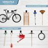 Collapsible Tool Storage System Hooks Wall Holder Garage Storage Multi-Purposes Garden Organizer For Warehouse Garage Wall Hook