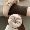 Women's Plus Velvet Thick Winter Terry Socks - Warm, Cold-Resistant Sleep Socks for Autumn and Winter.