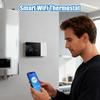 Smart Battery Powered Thermostat for Gas Boiler Heating/Cooling Temperature for Home APP Voice Control Wifi Actuator Pump