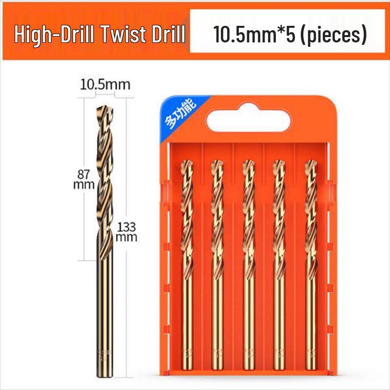

TANERDD M43 Tungsten Steel Twist Drill Bit Set