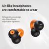 VAORLO Digital Display Wireless Earphones Ear-Clip Painless Wear Headset HiFi Stereo Earbuds Noise Reduction Headphone Touch Control