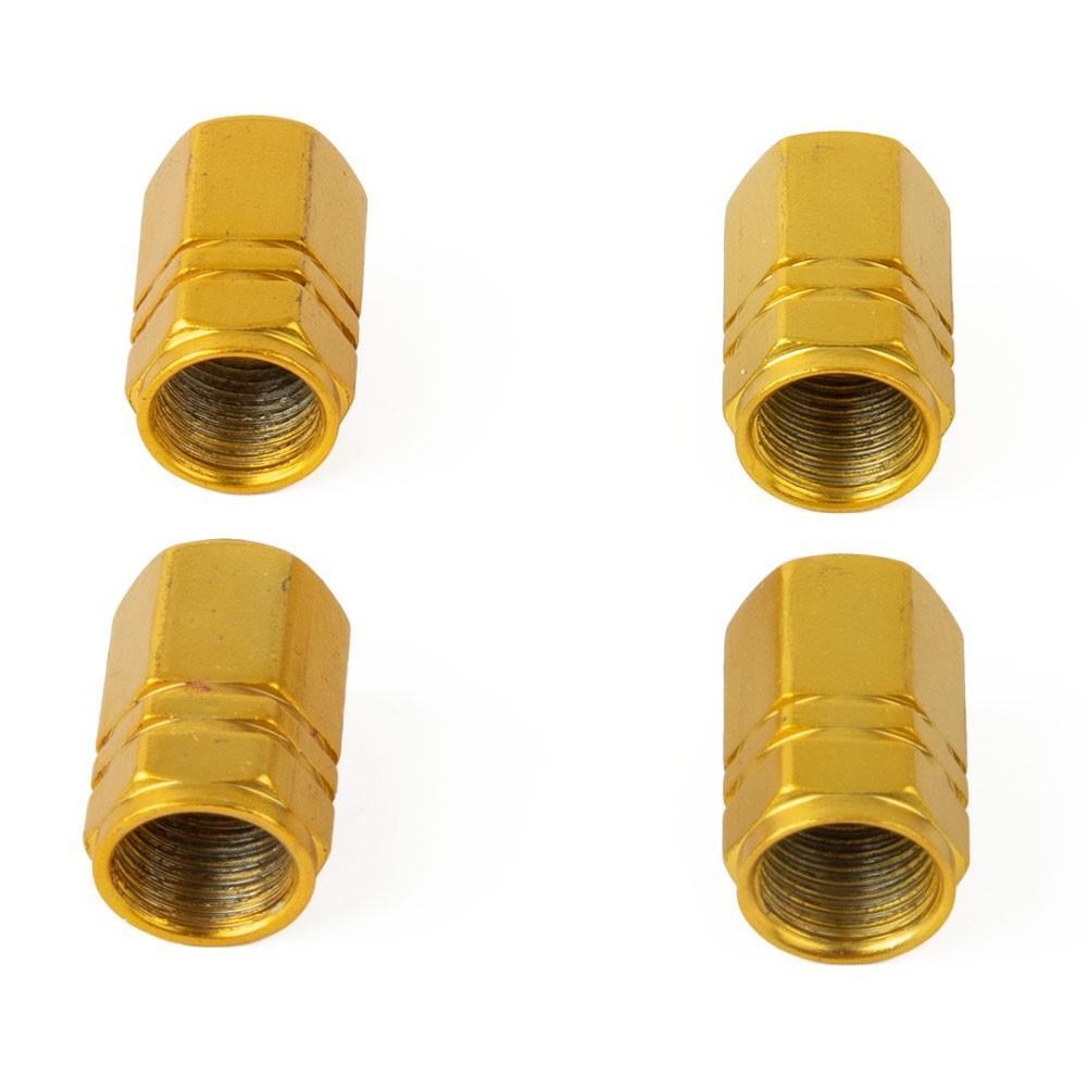 4pcs Tire Valve Black Aluminum Rims Stem Tyre Cover