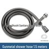 Stainless Steel Shower Hose, 1.5m/2m, Universal for Hot/Cold Water Heater