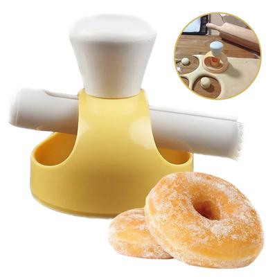 Plastový dezertový kráječ na chleba, výrobník, pekařské potřeby, kuchyňské nářadí, DIY forma na donuty, nástroje na zdobení dortů