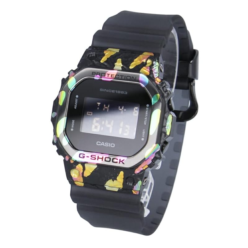 

Часы casio G-Shock 40th Anniversary Adventurer s Stone мужские черные радужные скелетонированные GM-5640GEM-1 [продукт]