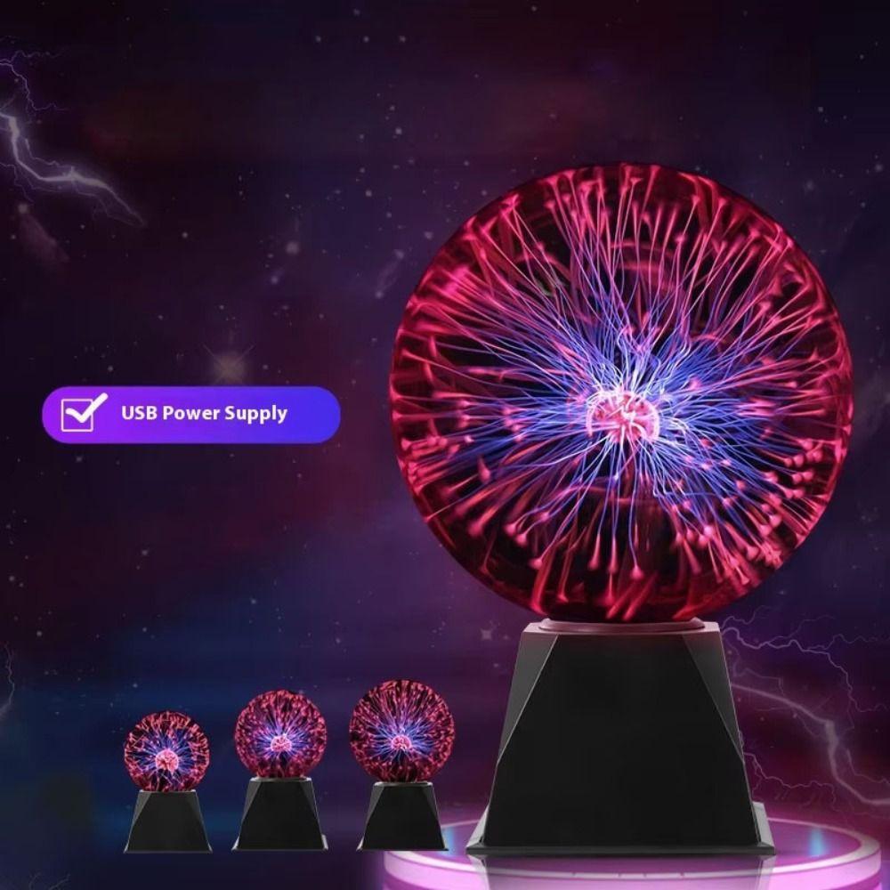 Sound Control Magic Plasma Ball Lamp Sensitive Static Ball Creative Plasma Light  Bedroom Decor