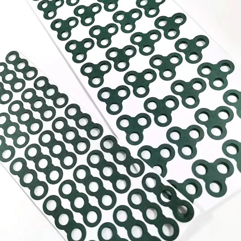 2 Sheets Self Adhesive Insulation Gasket High Insulation Pad for 18650 Li Ion Battery 1S to 5S Power Bank DIY