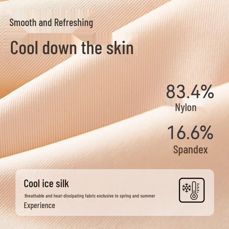 Maoren Women's Antibacterial Lace Ice Silk Briefs