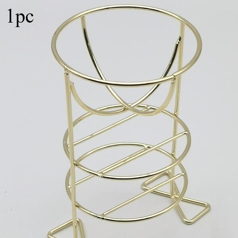 1 шт. Подставка для спонжей для макияжа из нержавеющей стали 3-ярусная стойка для хранения косметики Отдельно стоящий органайзер для красоты для спонжей, пуховок, спонжей для кушона