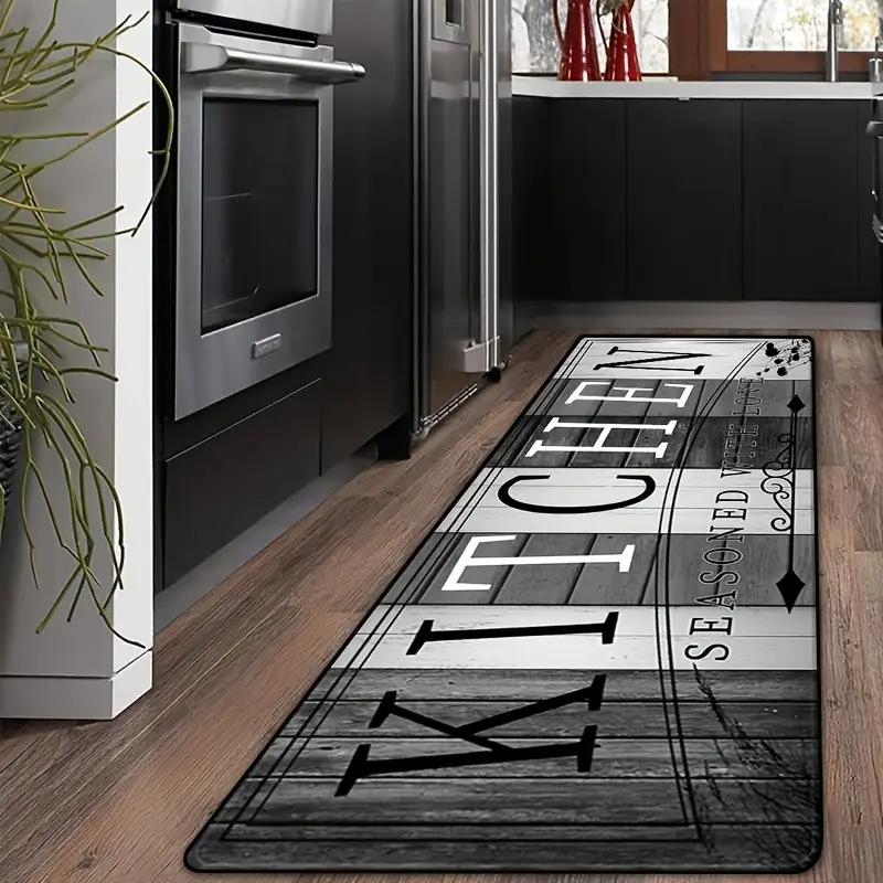 

Кухонный коврик Коврик для пола в прихожей столовой Прочный ковер Коврик для прихожей Машинная стирка Впитывающий Нескользящий Домашний декор 40X120CM(1.3X3.9FT