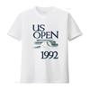 Maglietta da Tennis US Open Vintage 1992 Stile Retrò per Fan degli Anni '90 L Bianca con Design di Andre Agassi Pete Sampras vintage Lavata