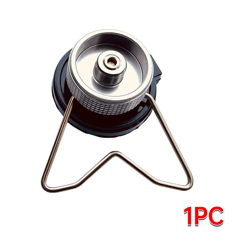 Camping Stove Adapter Gas Converter Butane Adapter Outdoor Gas Stove with Bracket Adapter Picnic Hiking Camping Gear