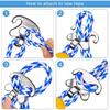 Heavy Duty Boat Tow Harness for Tubing, Stainless Steel Quick Connector, Self Centering Tow Rope for Water Sports Jet Ski Wakeboarding