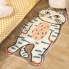 1pc Creative Cute Cat Cartoon Pattern Area Rug | Indoor Super Soft Living Room Carpet Mat | Modern Decor Floor Mat For Bedroom Decor