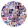 55Pcs Anime KPop Demon Hunters Stickers Demon Hunters Tiger DIY Stickers Scrapbooking Phone Luggage Skateboard Waterproof Decal