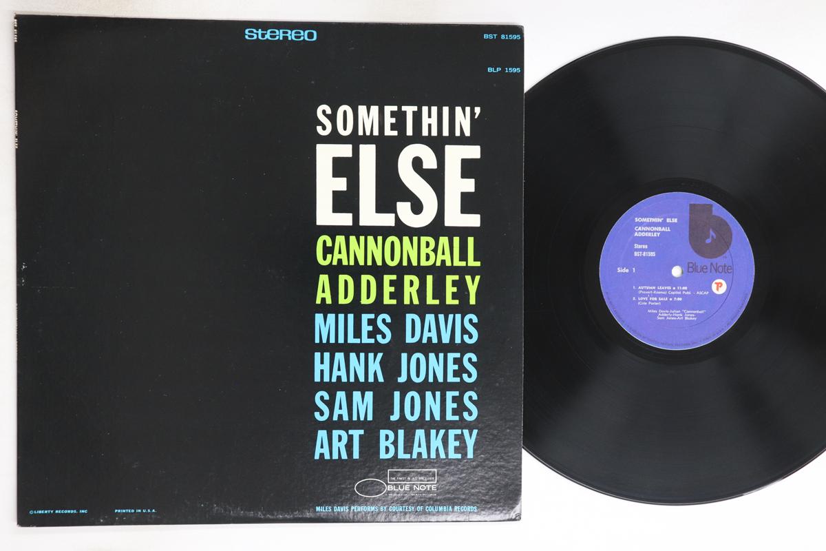 

LP Record CANNONBALL ADDERLEY - Somethin Else BST81595 BLUE NOTE 1973 US Jazz Used