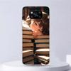 Read Books illustration Reading Soft Case For Xiaomi Poco X7 X6 X5 X4 X3 Nfc F7 Ultra F6 F5 Pro Phone Cover F4 Gt F3 M5S M4 M3 M