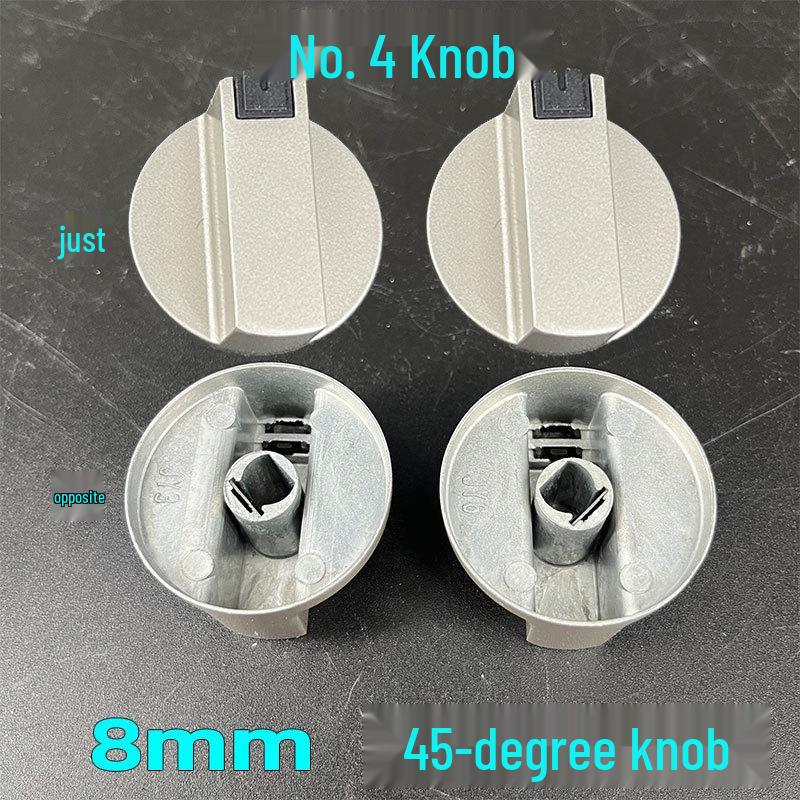 Perilla universal para cocina de gas con interruptor de 8 mm - Botón de encendido para quemador de cocina de gas natural y GLP