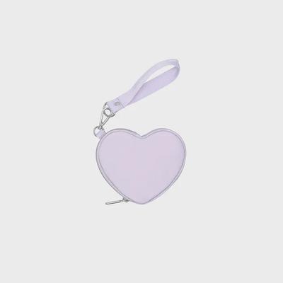 Soft Lavender Heart Wristlet [3006.RA30]