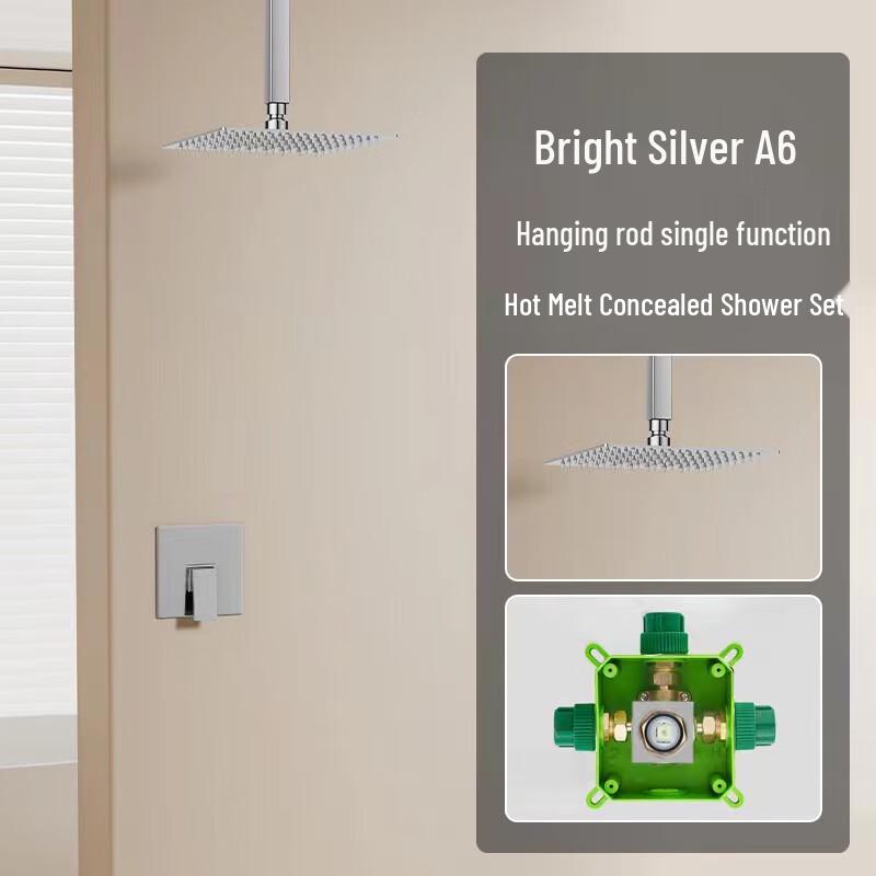 Shengbai Concealed Ceiling Shower Set