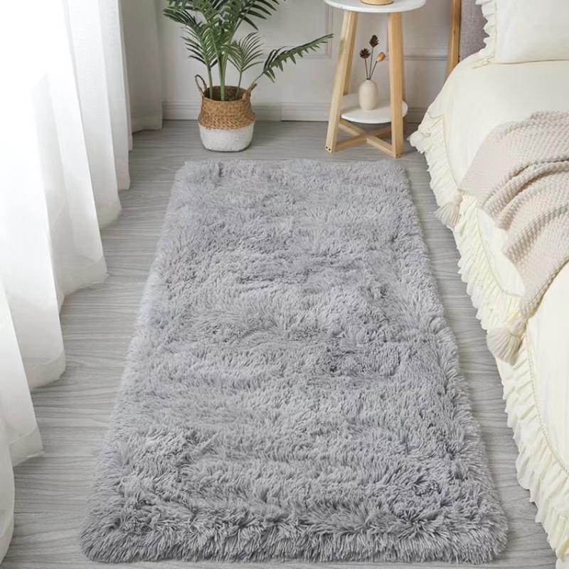 Silk Wool Carpet Bedroom Living Room Carpet Ins Style Scandinavian Home Floor Mats Home Decoration