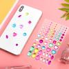 NUOLUX Rhinestone Stickers, Jewel Stickers, 3D Nail Stickers, Self-Adhesive, 5 Sheets
