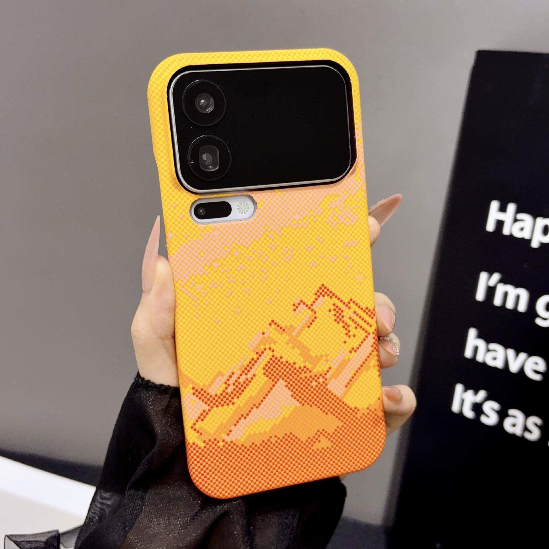 Применимо к Xiaomi 17ultra ультра ультратонкий магнитный чехол для мобильного телефона 17promax снежная вершина узор из кевлара полупакет чувствительный к коже чехол xiaomi 17
