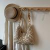 Large capacity woven bag women's 2025 new summer vacation straw bag versatile shoulder tote bag