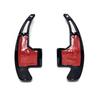 2 Pcs Car Steering Wheel Paddle Shifter Cover For Ford Mustang 2015 2016 2017 2018 2019 2020 2021 2022 2023 ABS Trim Accessories